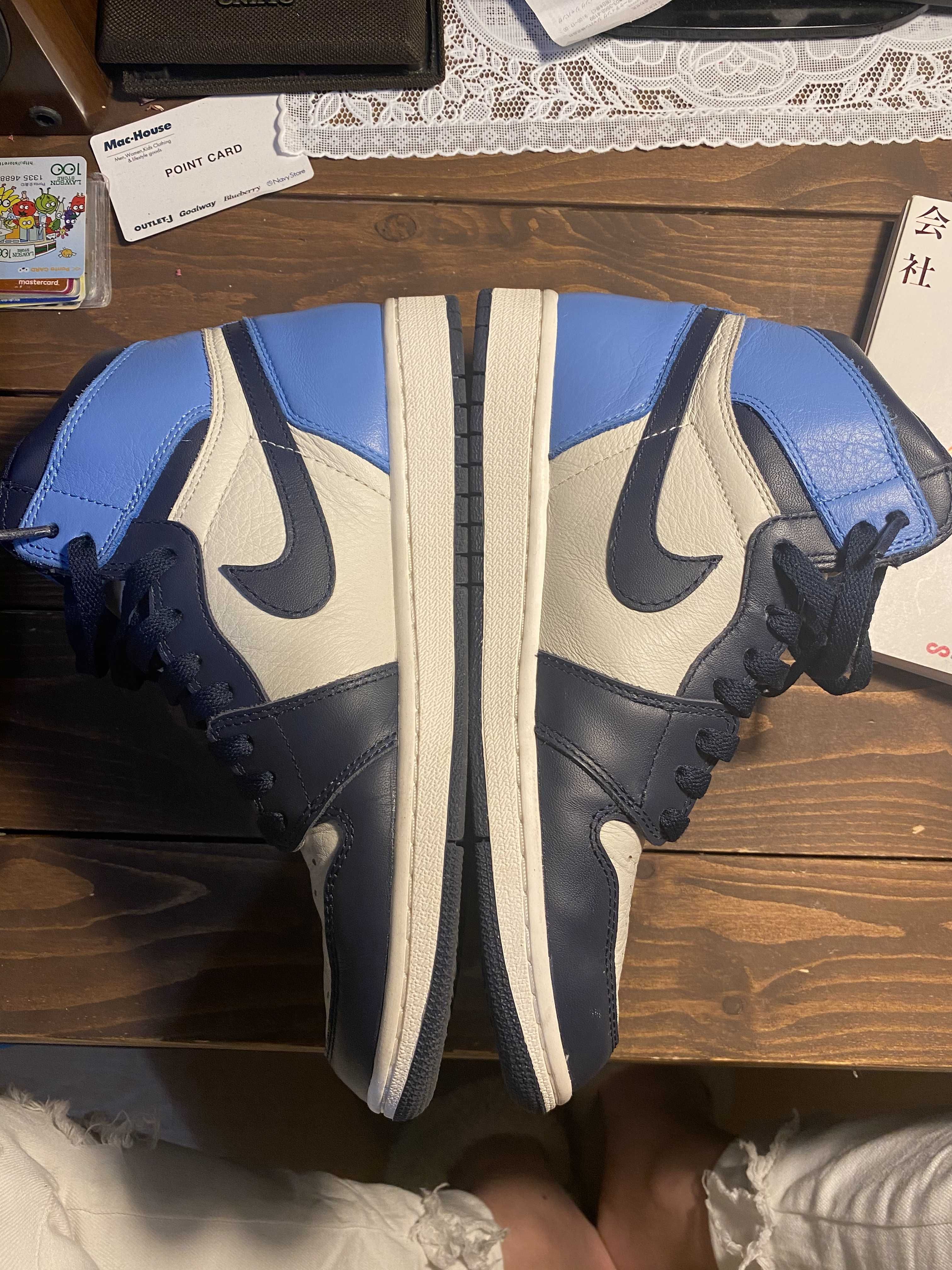 Nike Air Jordan 1 Retro High OG "Obsidian/University Blue"