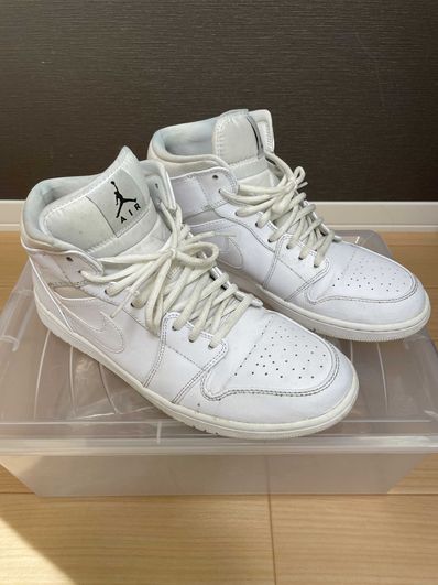 NIKE AIR JORDAN 1 RETRO MID WHITE (2017)