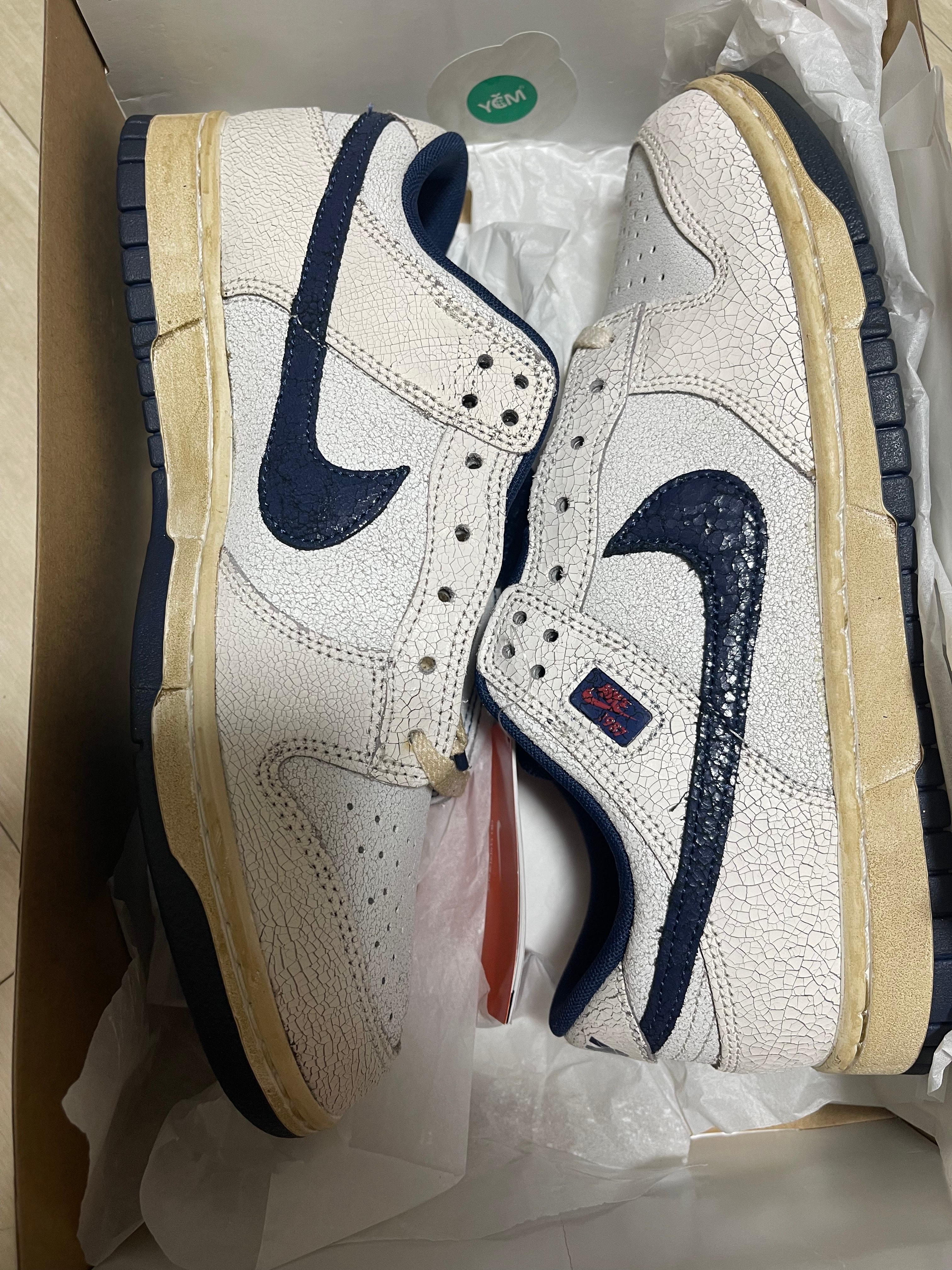 Stranger Things × Nike Dunk Low "Phantom/Midnight Navy"