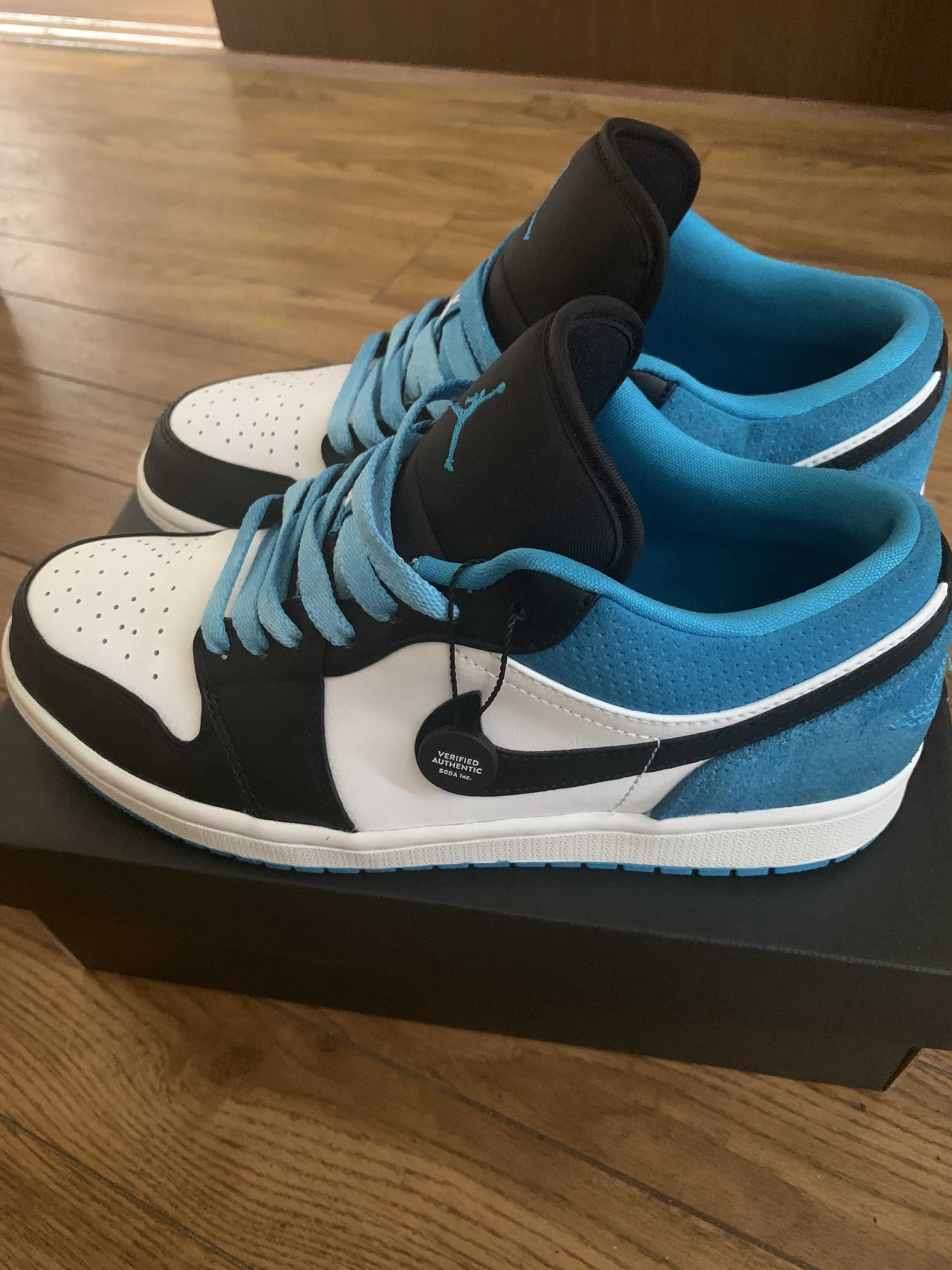 Nike Air Jordan 1 Low SE "Black/Laser Blue/White"