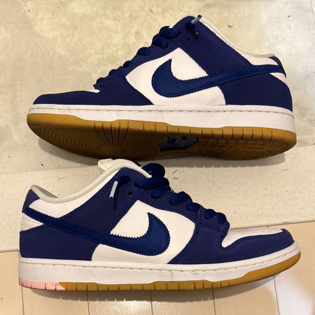 Nike SB Dunk Low "Los Angeles Dodgers/Deep Royal Blue"