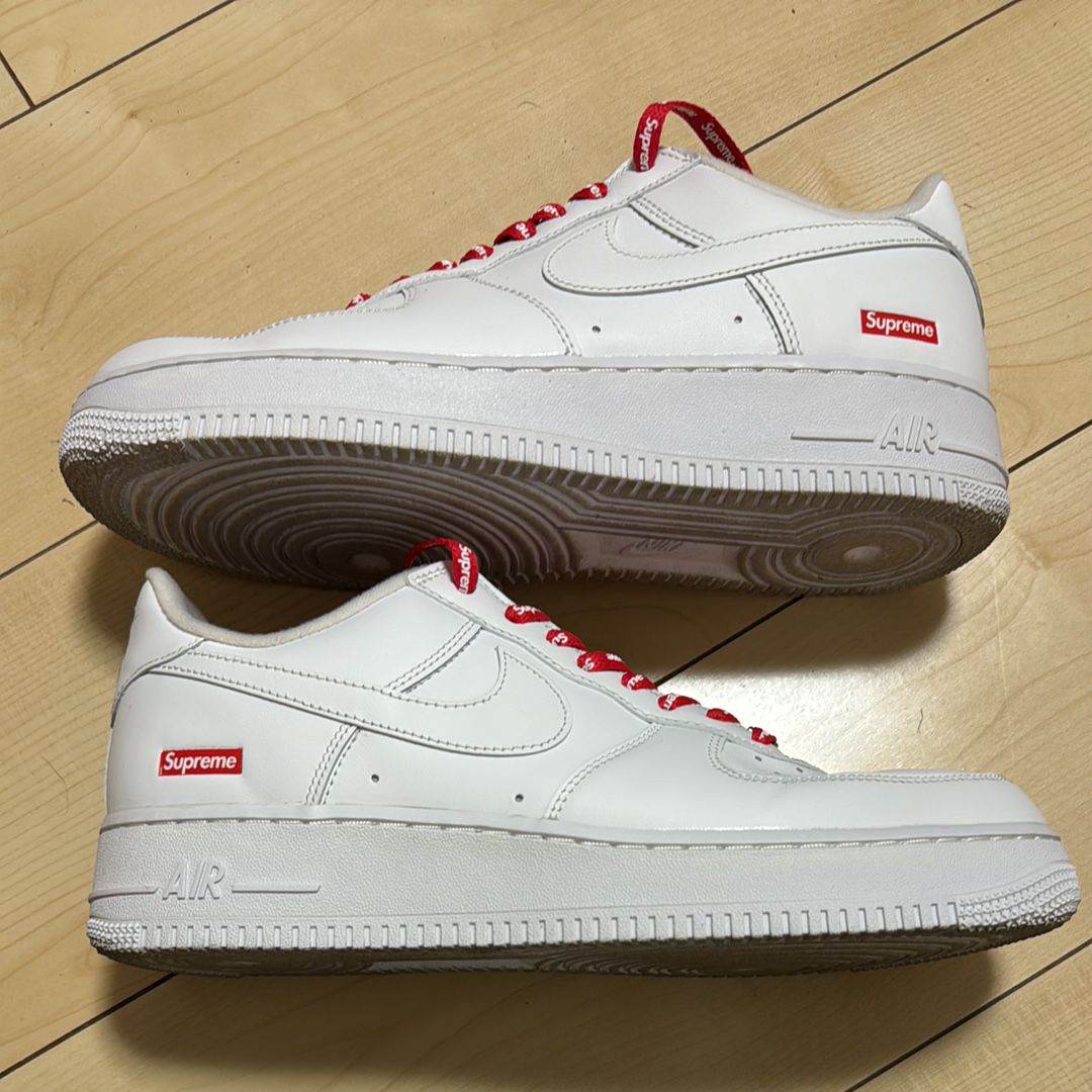 Supreme × Nike Air Force 1 Low "White"