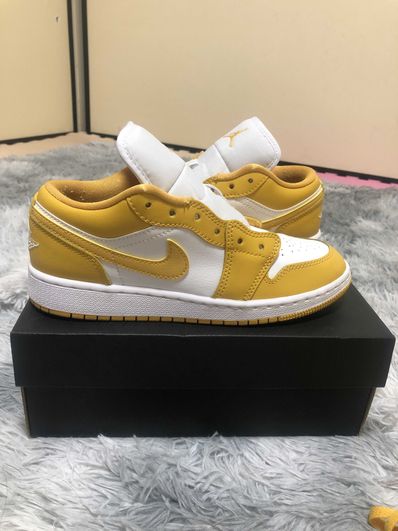 Nike Air Jordan 1 Low "White/Pollen"