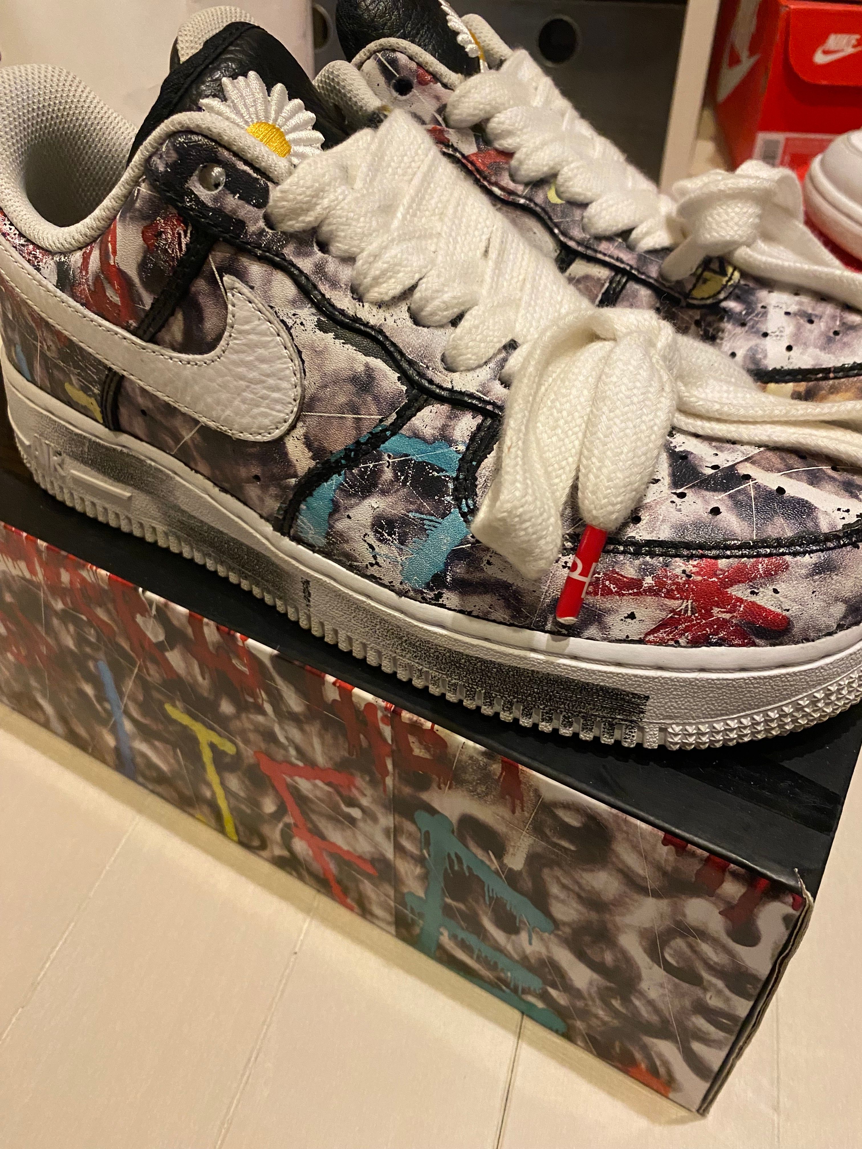 PEACEMINUSONE × Nike Air Force 1 Low Para Noise "Black" / G-DRAGON