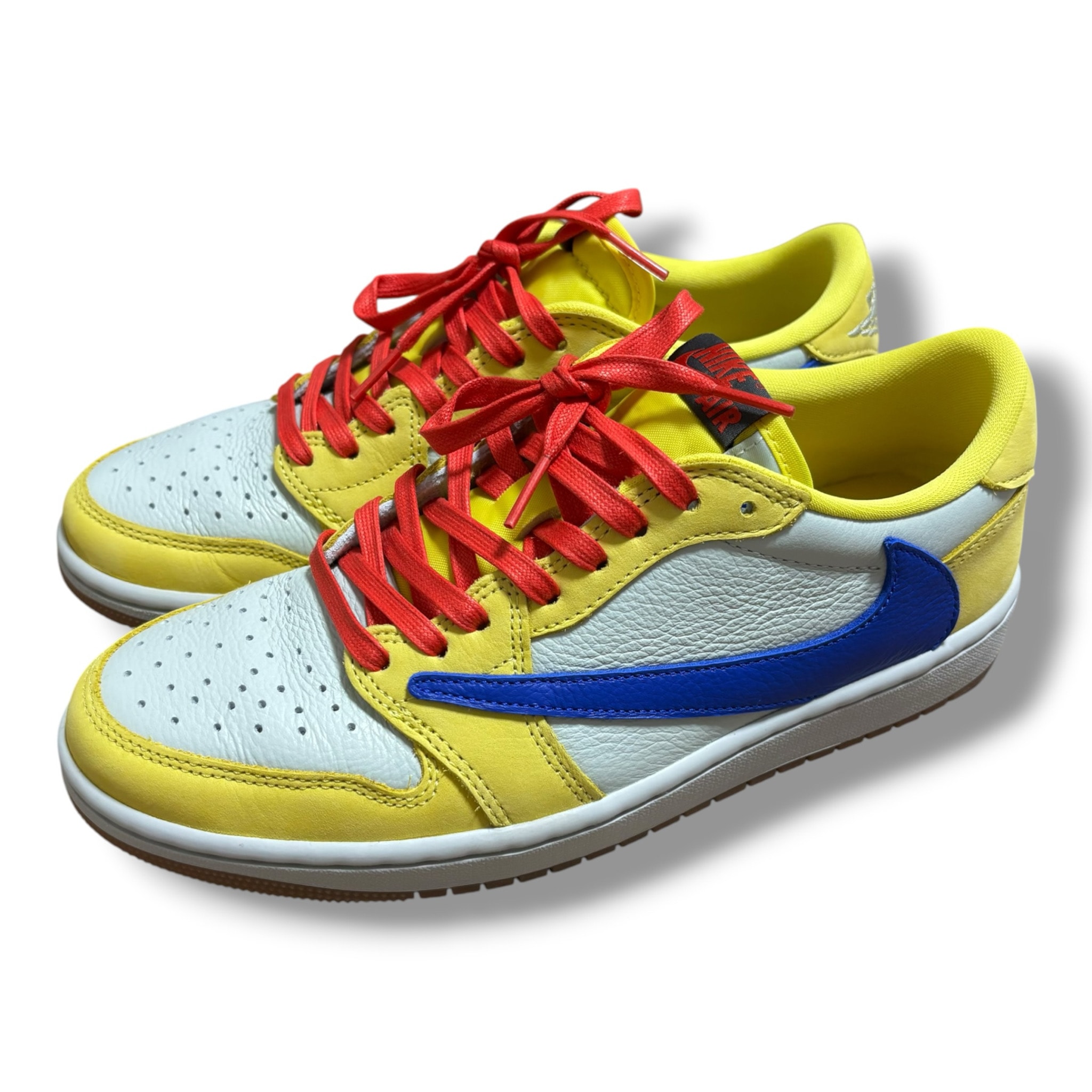 Travis Scott × Nike Women's Air Jordan 1 Retro Low OG "Canary"