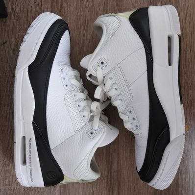 Fragment × Nike Air Jordan 3 "White/Black"