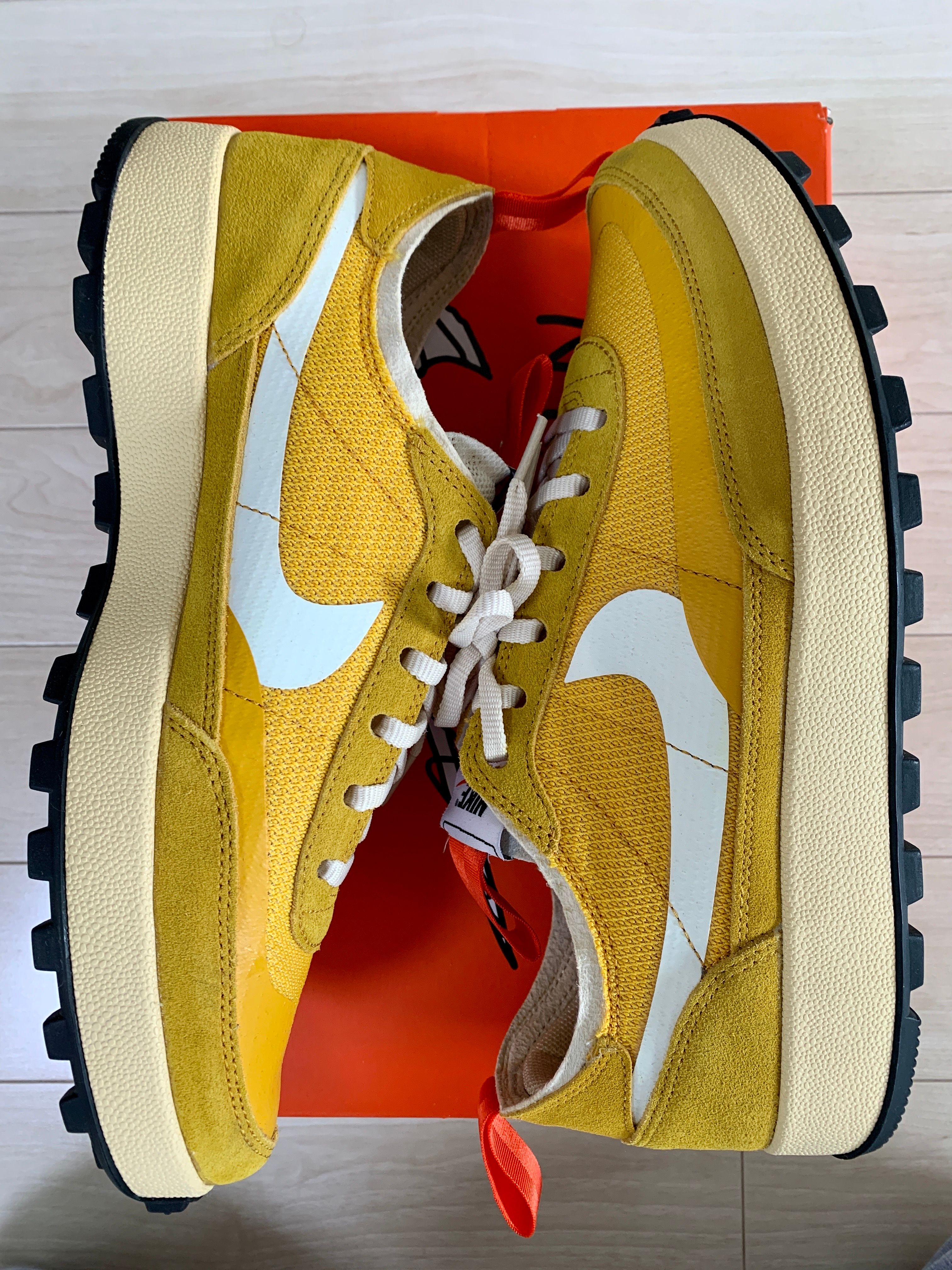 Tom Sachs × NikeCraft Women's General Purpose Shoe "Yellow / Archive"
