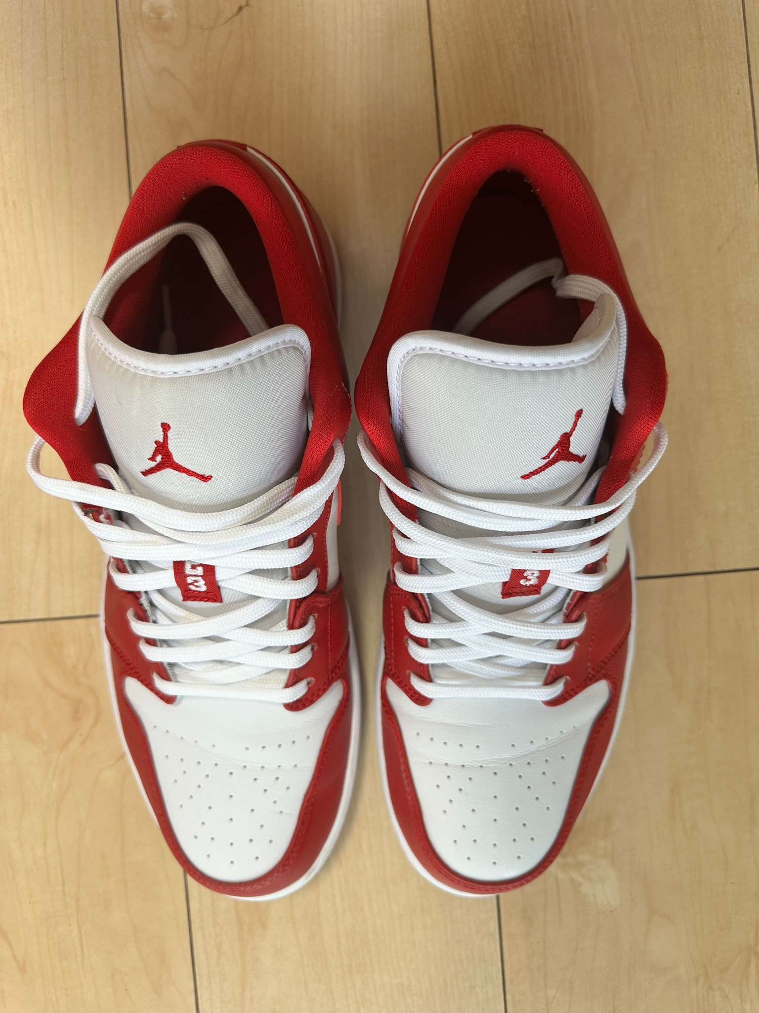 Nike Air Jordan 1 Low "Gym Red/White"