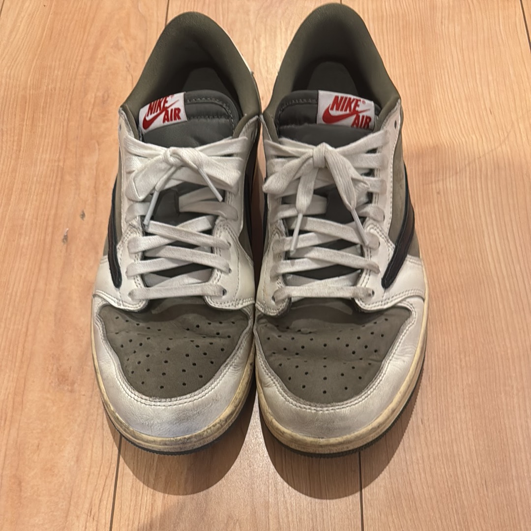 Travis Scott × Nike Air Jordan 1 Low OG SP "Reverse Olive"