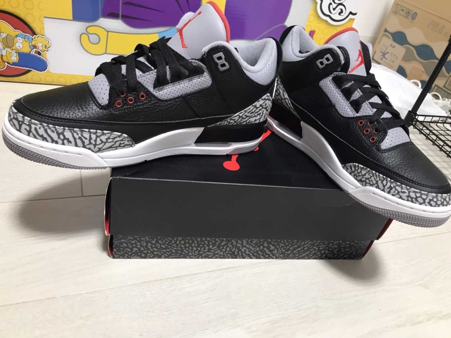 Nike Air Jordan 3 Retro OG "Black Cement" (2018)