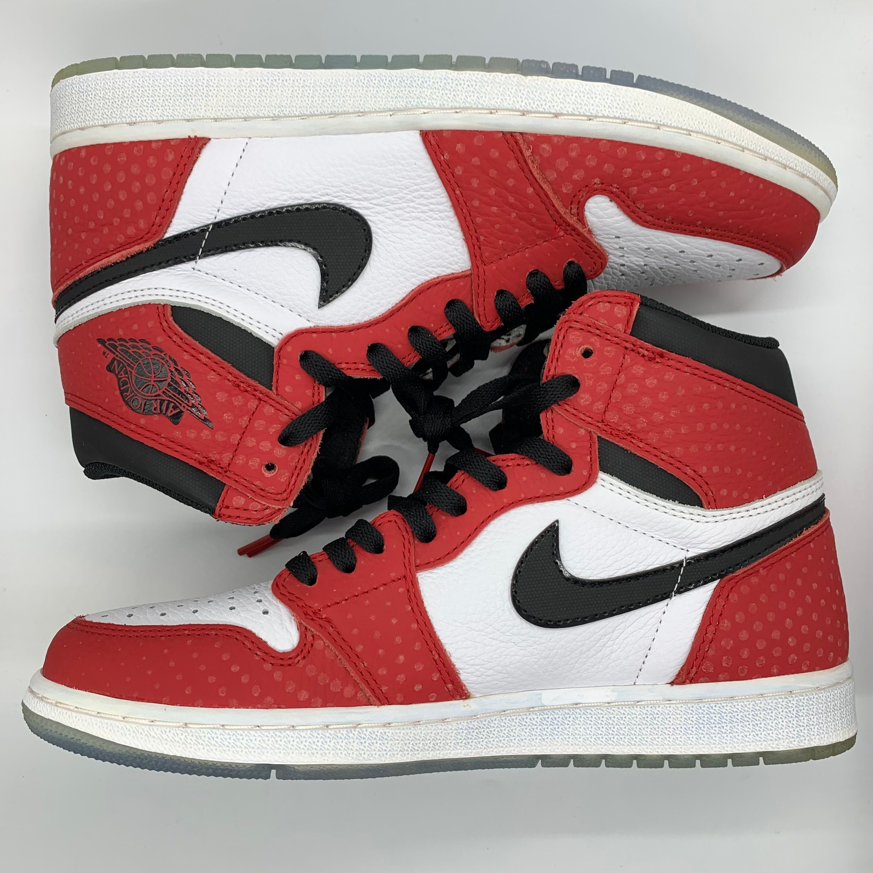 Spiderman × Nike Air Jordan 1 Origin Story "Gym Red/White/Photo Blue/Black"