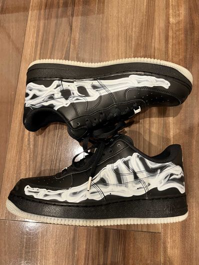 Nike Air Force 1 Low "Black Skeleton"