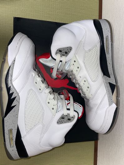 NIKE AIR JORDAN 5 RETRO WHITE CET