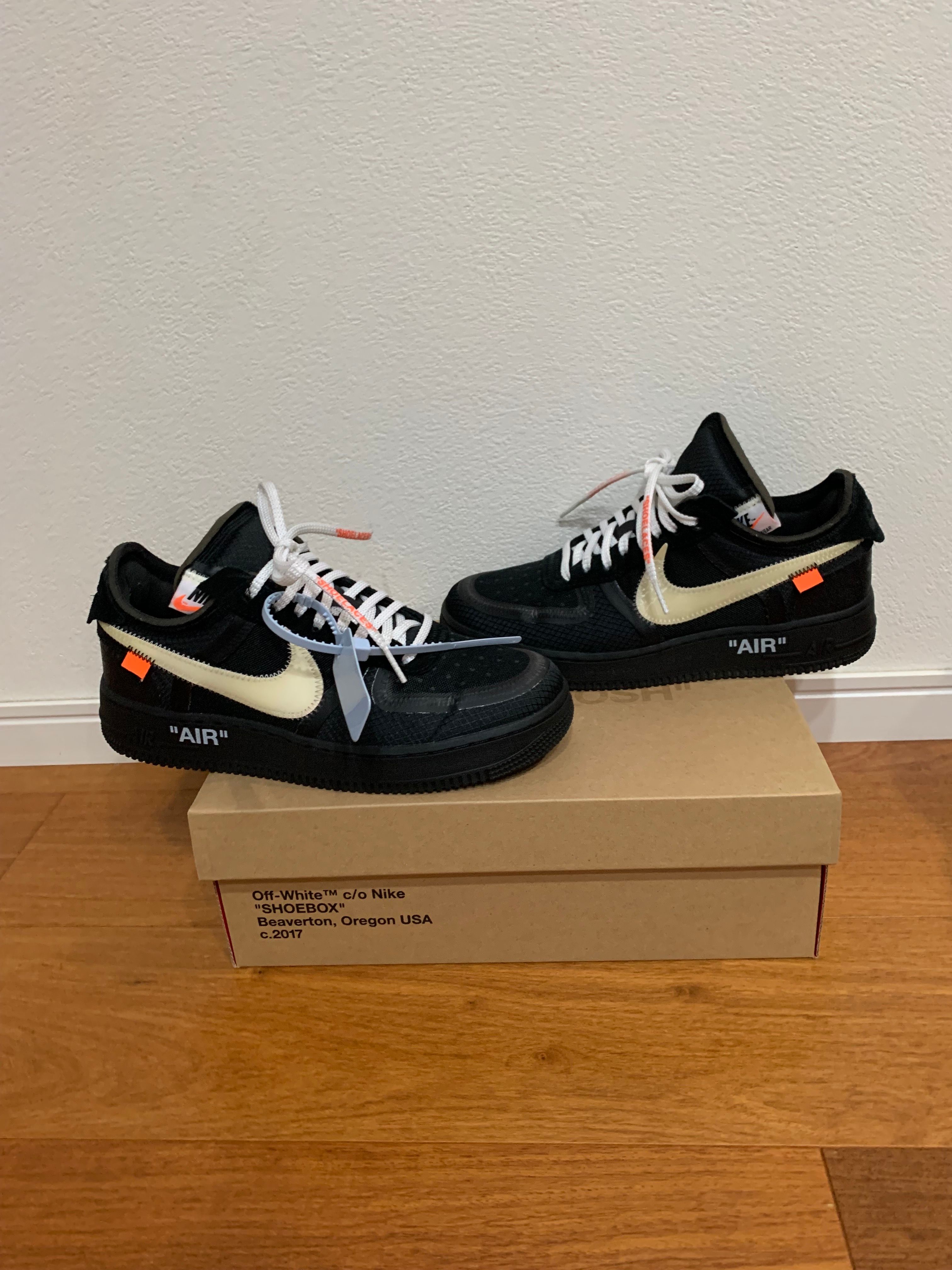 Off-White × Nike Air Force 1 Low "Black"