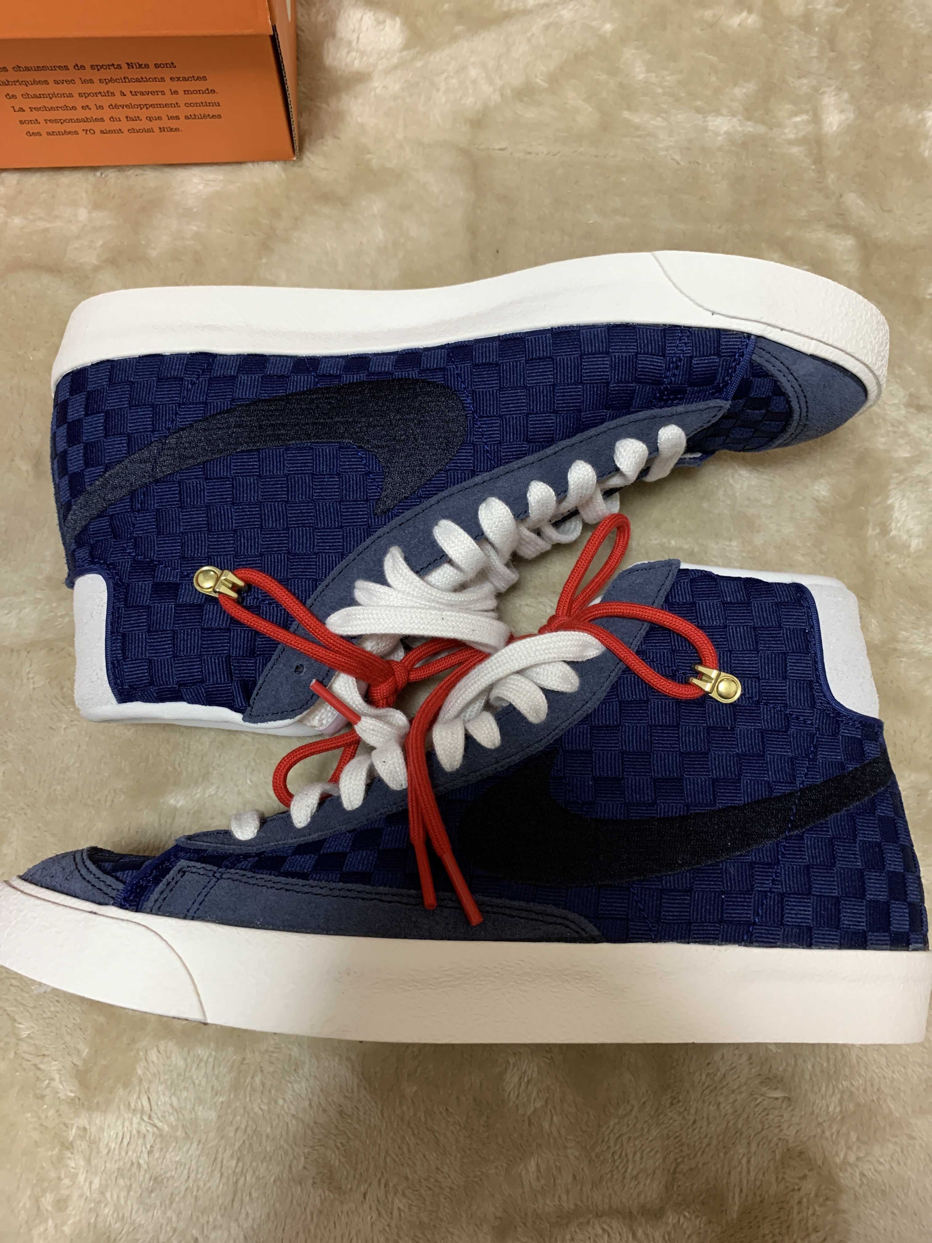 NIKE BLAZER MID 77 "SASHIKO" NAVY