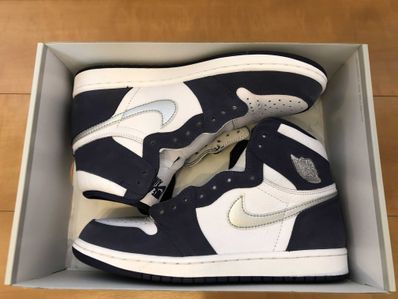 Nike Air Jordan 1 High OG CO.JP "White/Midnight Navy" (2020)(ブリーフケースなし)