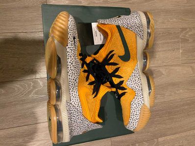 atmos × Nike LeBron 16 Low "Safari" (CD9471-800/CI3358-800)