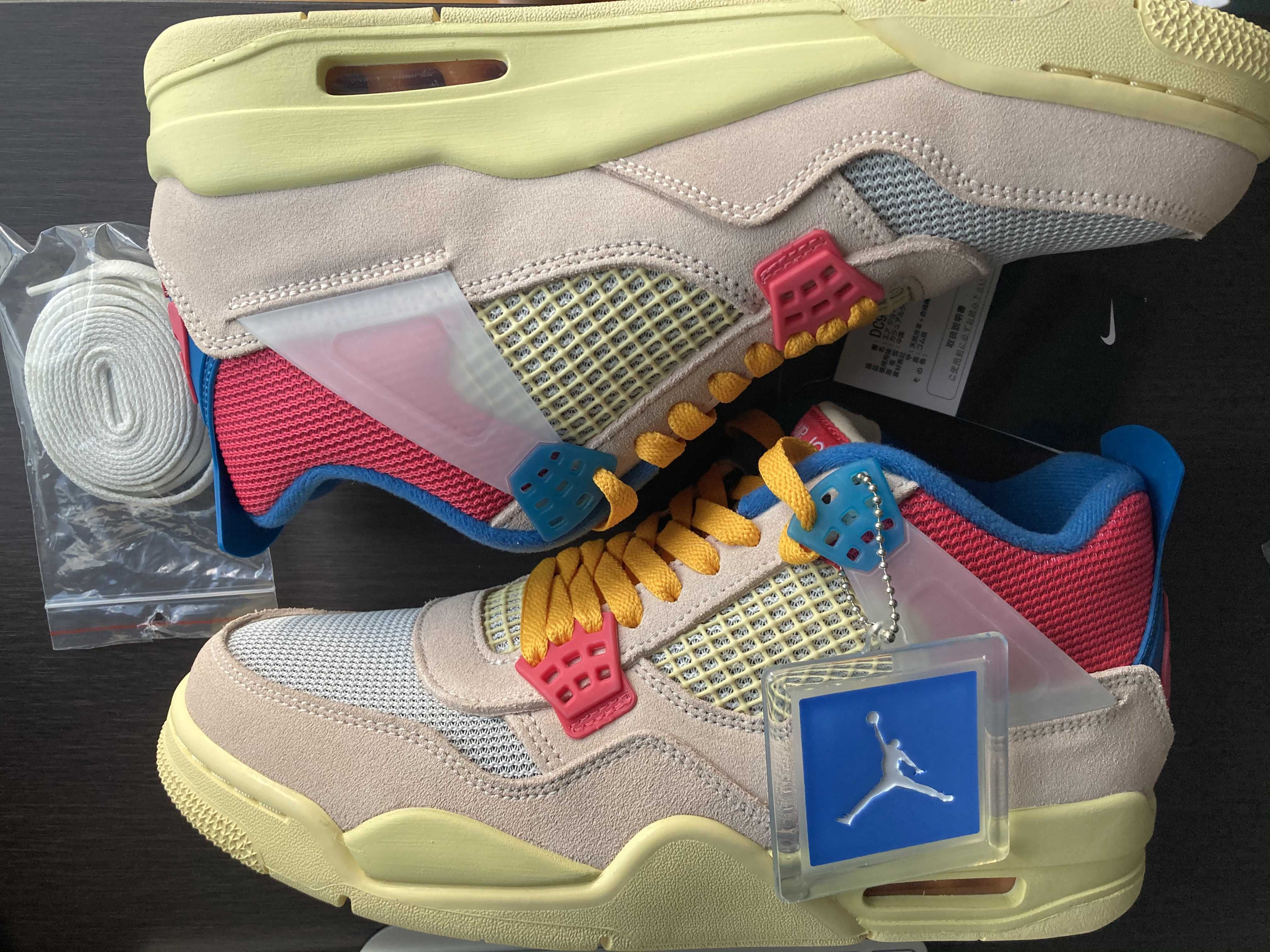 UNION × Nike Air Jordan 4 SP "Guava Ice/Light Fusion Red"