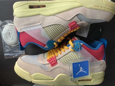 UNION × Nike Air Jordan 4 SP "Guava Ice/Light Fusion Red"