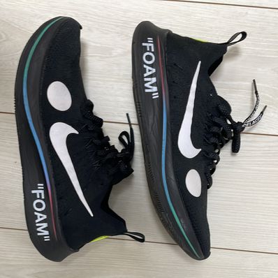 Off-White × Nike Zoom Fly Mercurial Flyknit "Black/White/Volt"