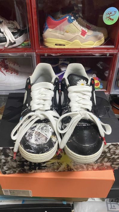 PEACEMINUSONE × Nike Air Force 1 Low Para Noise "Black" / G-DRAGON