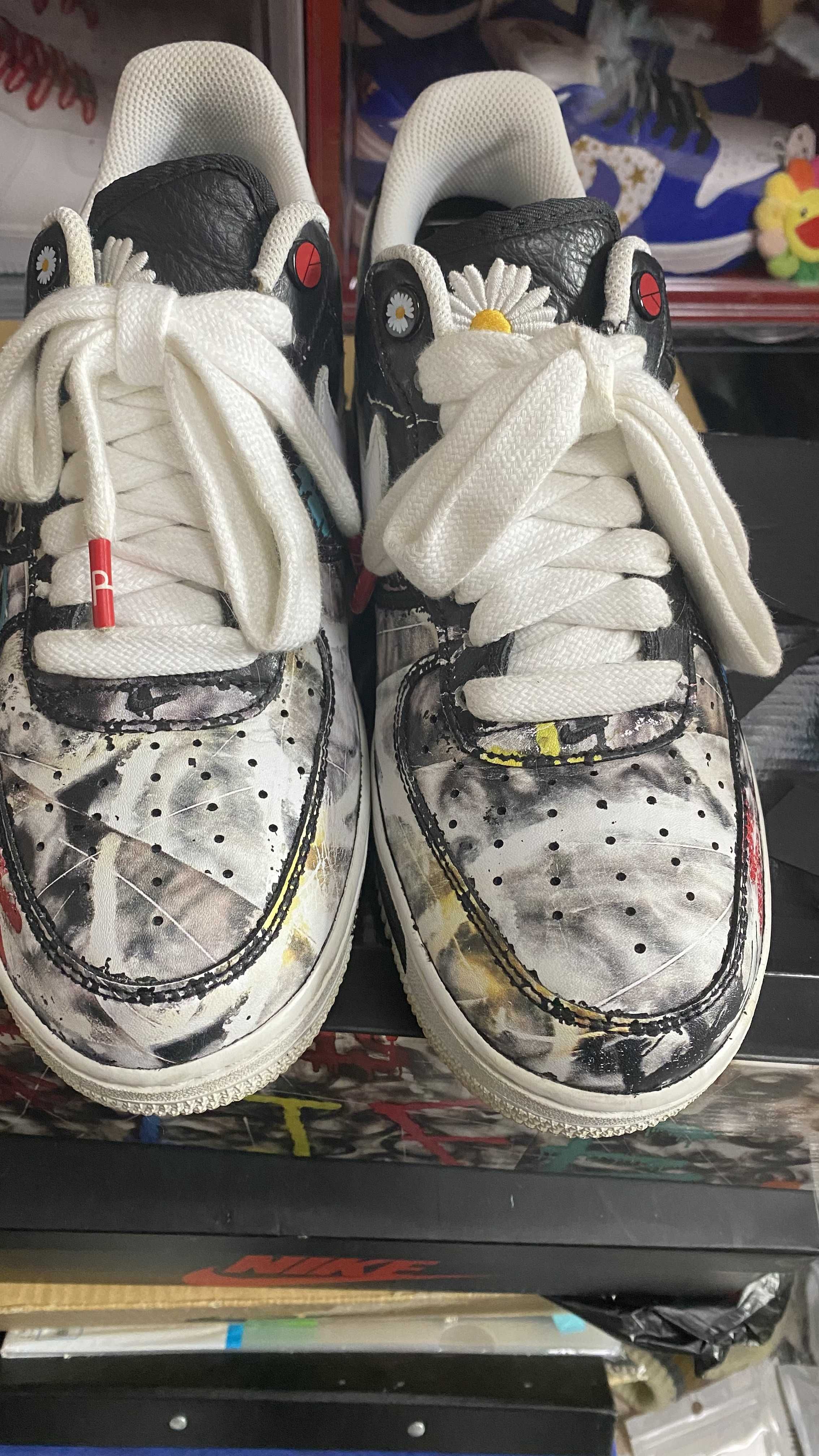 PEACEMINUSONE × Nike Air Force 1 Low Para Noise "Black" / G-DRAGON