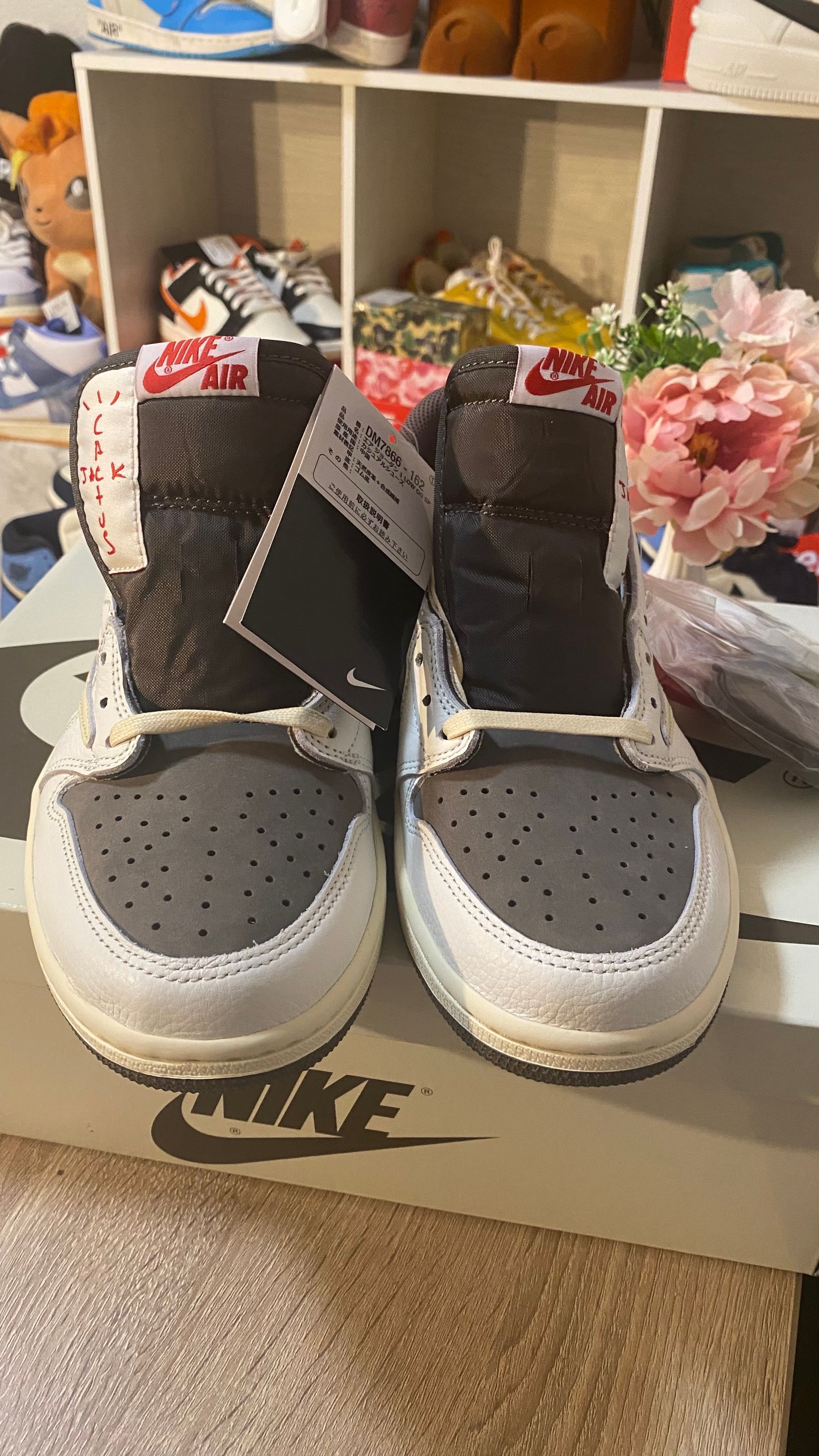 Travis Scott × Nike Air Jordan 1 Low OG SP "Reverse Mocha/Sail and Ridgerock"