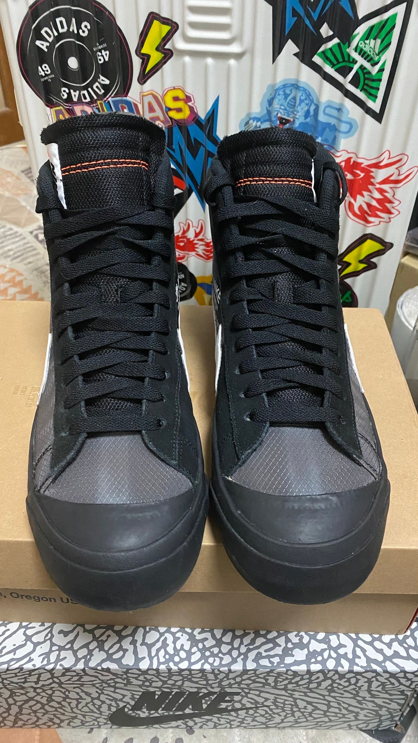 Off-White × Nike Blazer Studio Mid "Grim Reaper"