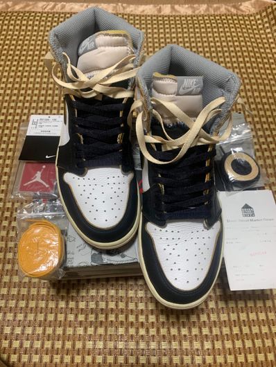 UNION × Nike Air Jordan 1 Retro High OG NRG "Varsity Red/Wolf Grey"