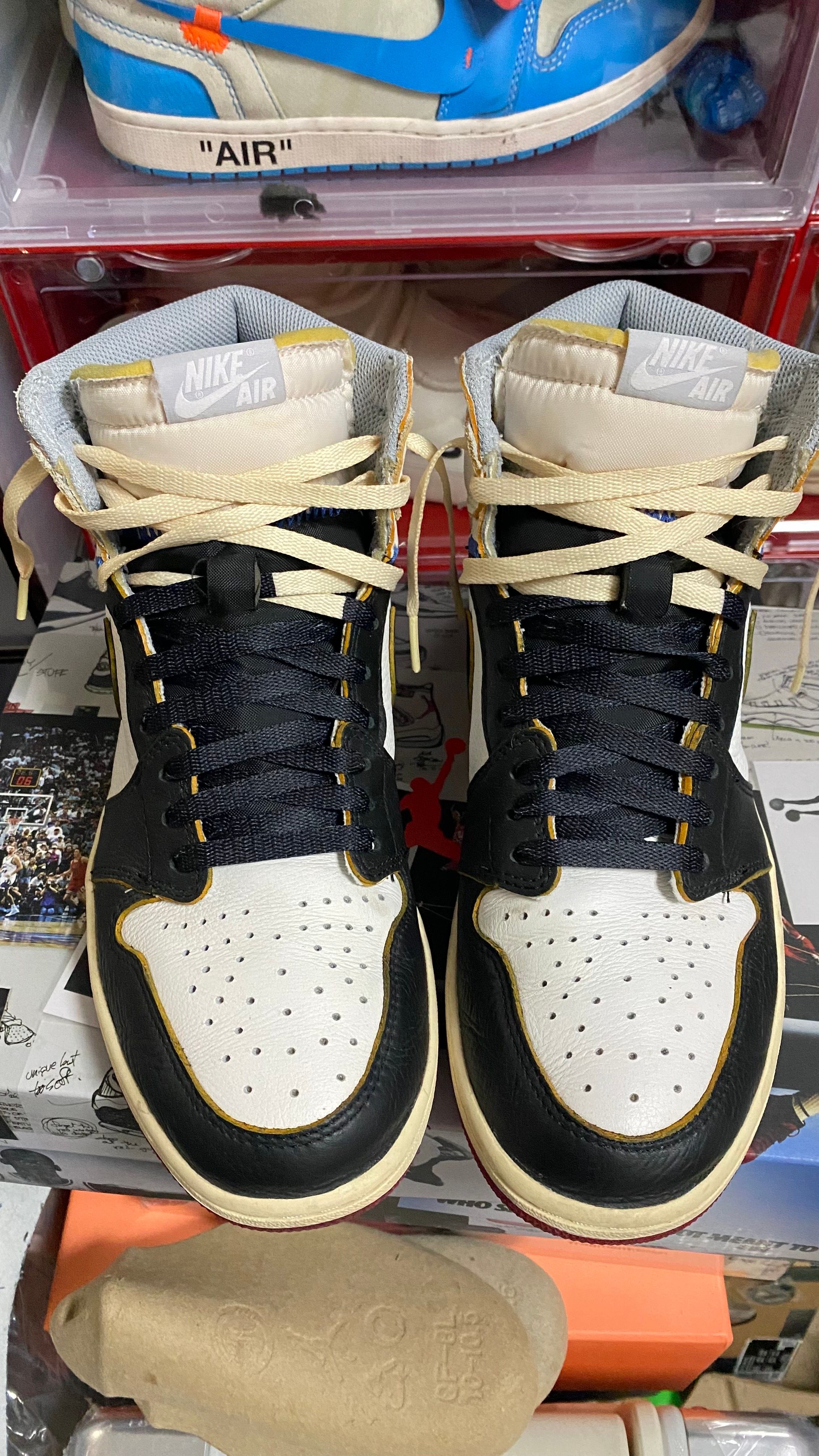 UNION × Nike Air Jordan 1 Retro High OG NRG "Varsity Red/Wolf Grey"