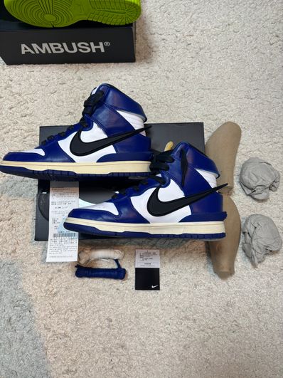 AMBUSH × NIKE DUNK HIGH "DEEP ROYAL"