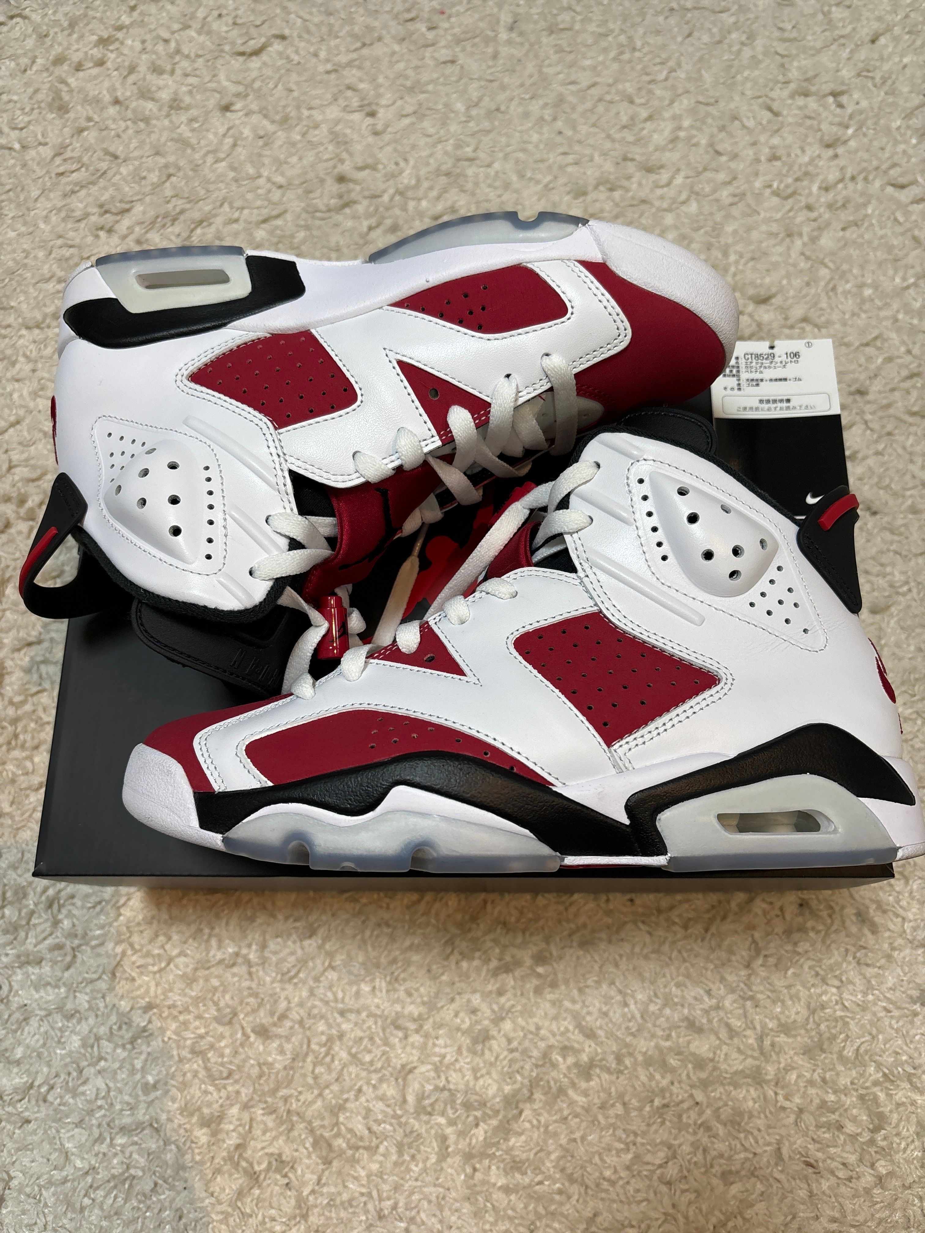 Nike Air Jordan 6 "Carmine" (2021)