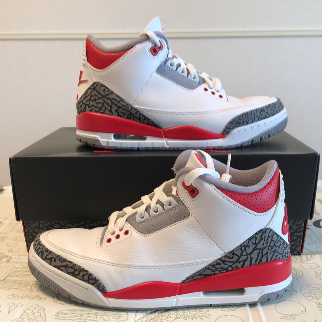 Nike Air Jordan 3 Retro OG "Fire Red" (2022)