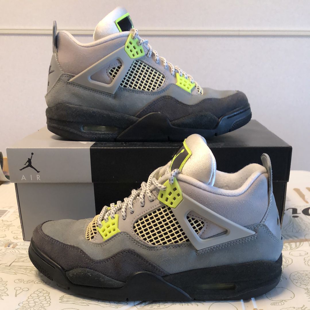 NIKE AIR JORDAN 4 RETRO LE "NEON"