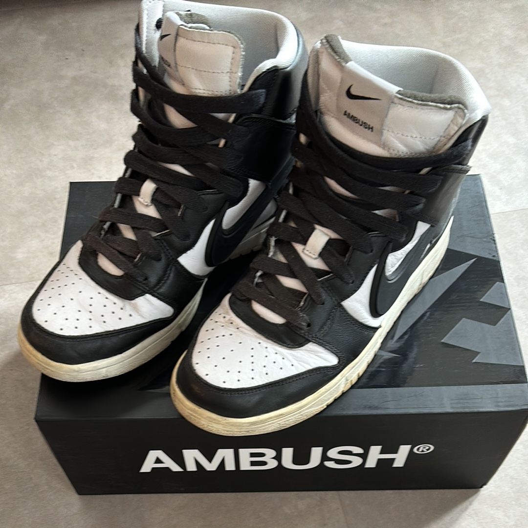AMBUSH × Nike Dunk High "Black"