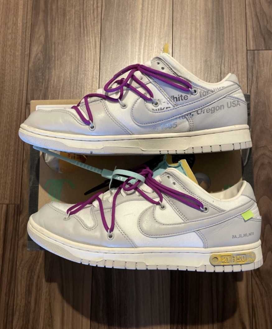 Off-White × Nike Dunk Low 1 of 50 "Lot.21"