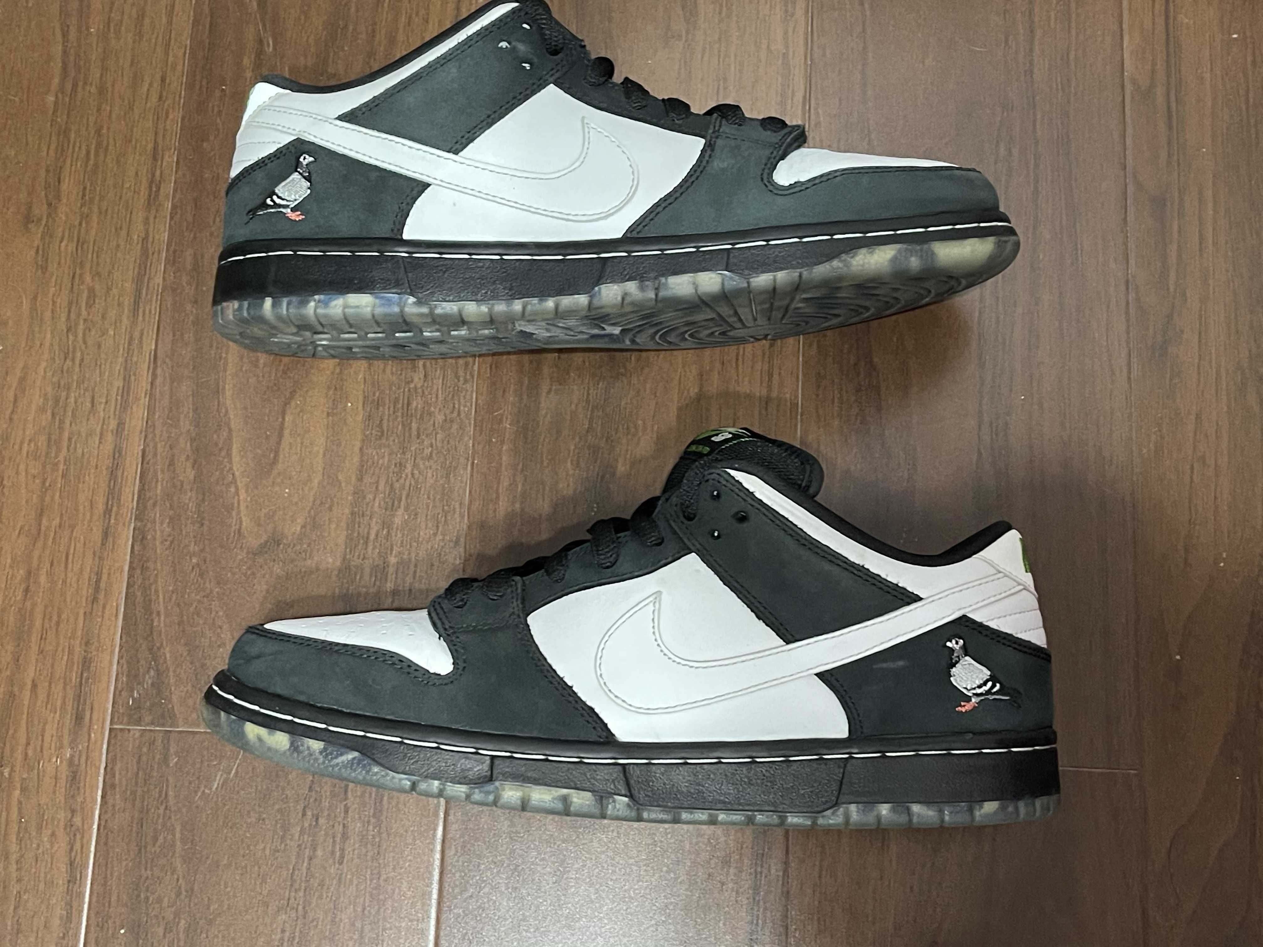 STAPLE × Nike SB Dunk Low "Pigeon Black/White"