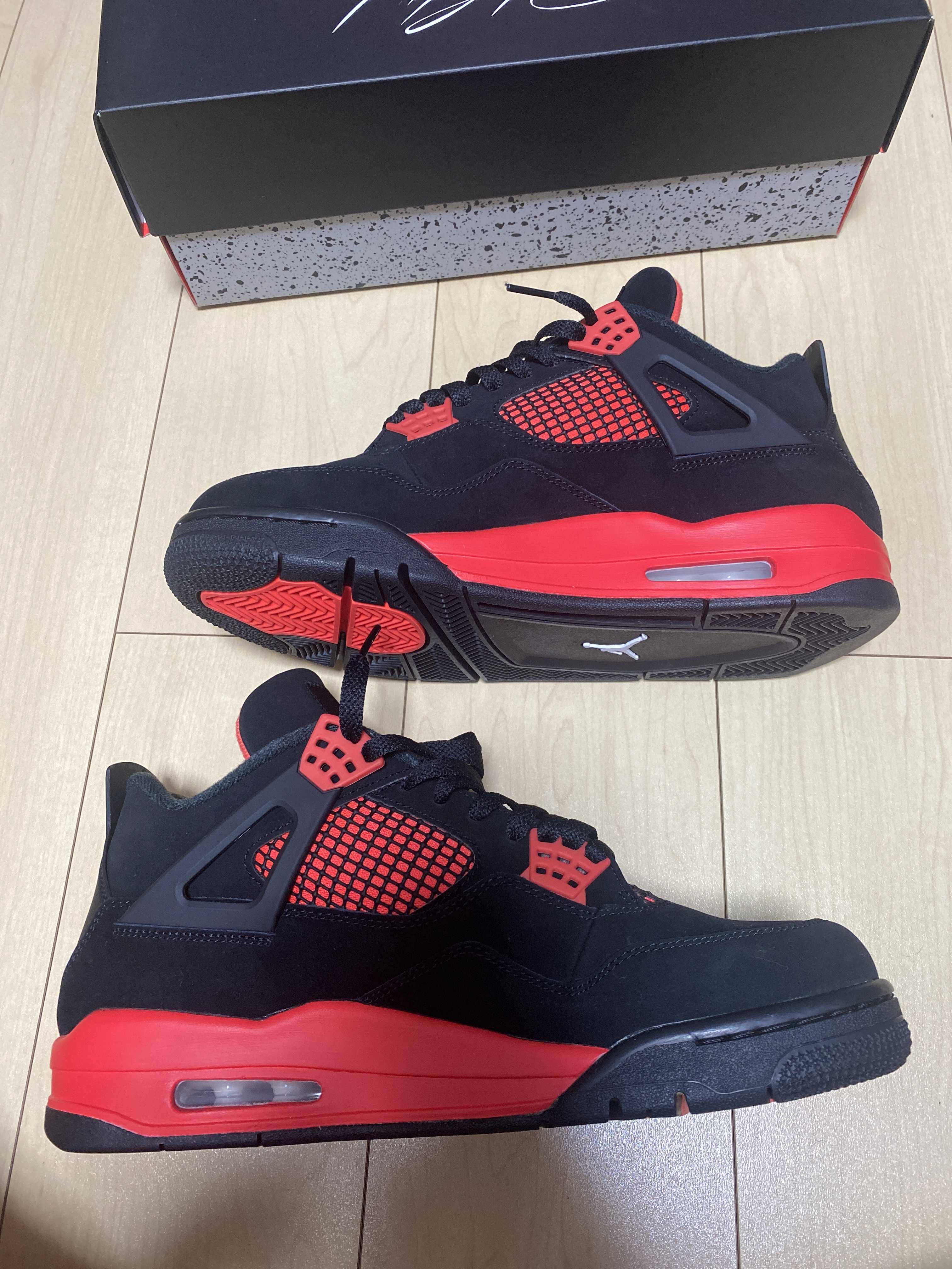 Nike Air Jordan 4 "Red Thunder/Crimson"