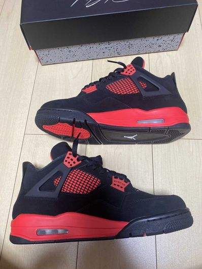 Nike Air Jordan 4 "Red Thunder/Crimson"