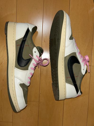 Travis Scott × Nike Air Jordan 1 Low OG SP "Reverse Olive"