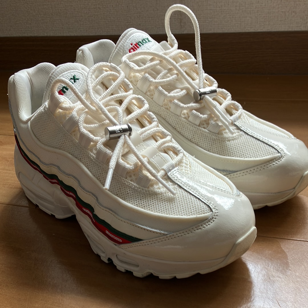 UNDEFEATED × Nike Air Max 95 SP "Sail"