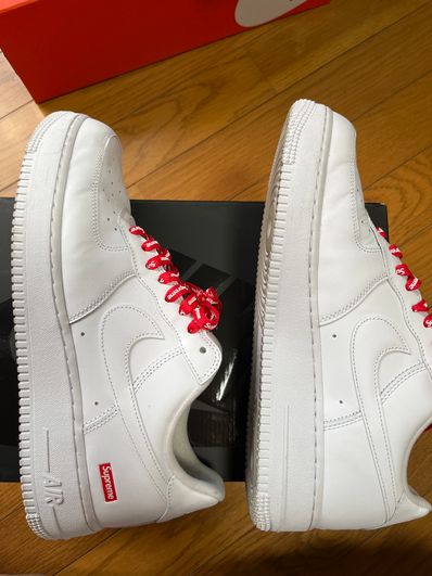 Supreme × Nike Air Force 1 Low "White"