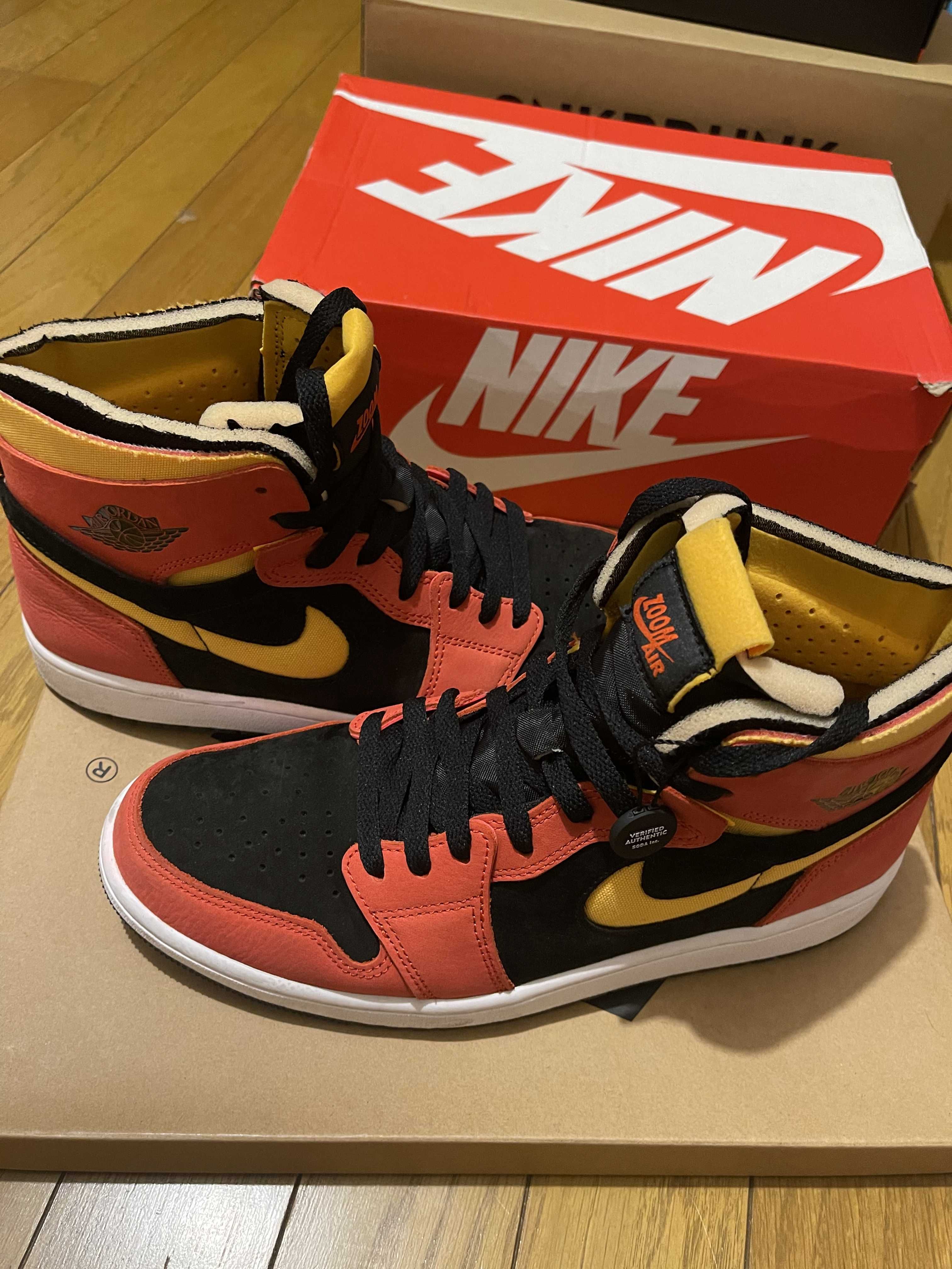 Nike Air Jordan 1 High Zoom Air Comfort "Chile Red"