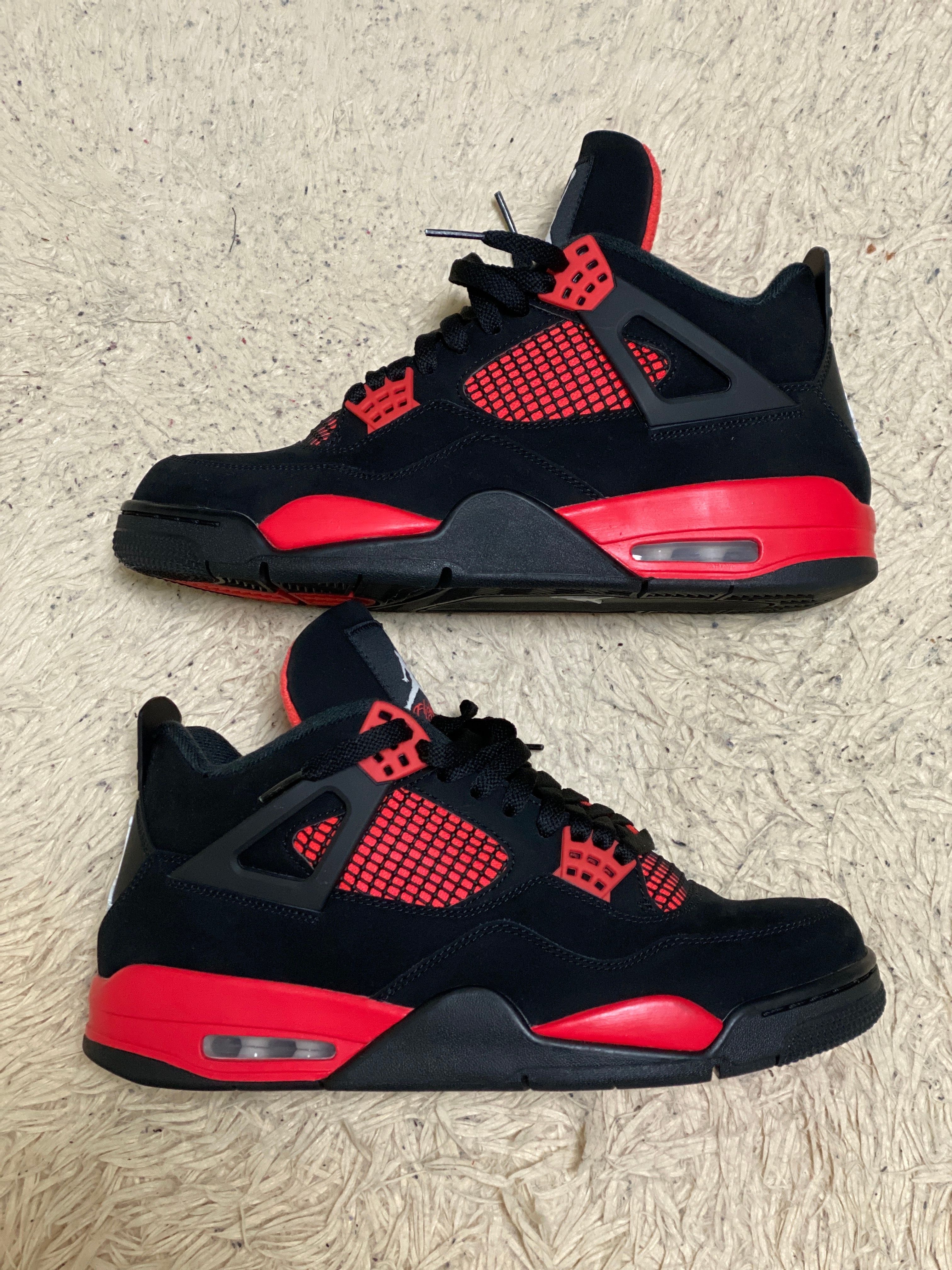 Nike Air Jordan 4 "Red Thunder/Crimson"