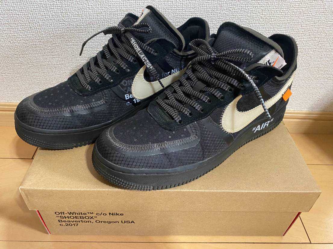 Off-White × Nike Air Force 1 Low "Black"