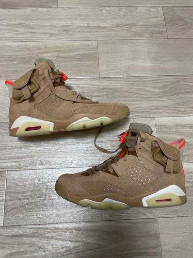 Travis Scott × Nike Air Jordan 6 "British Khaki"