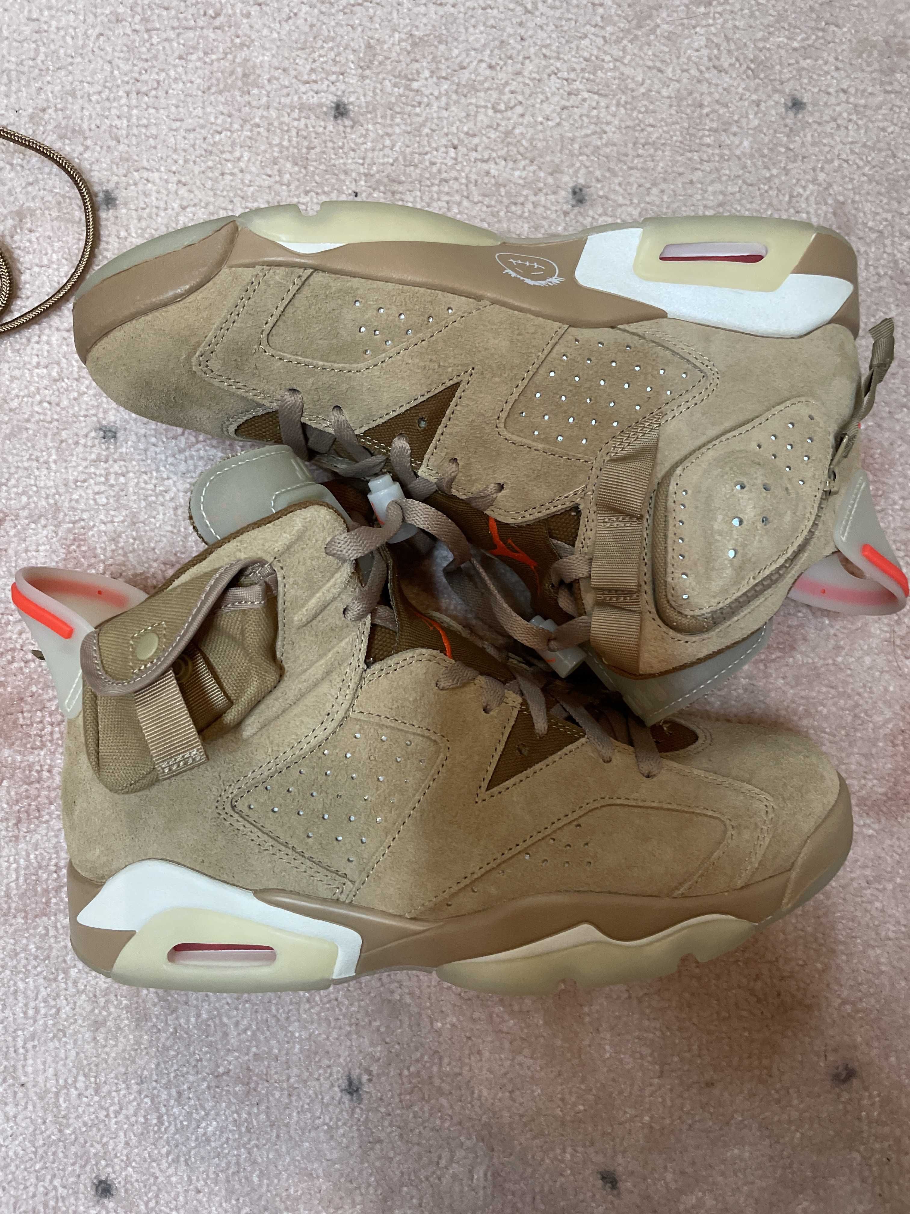 Travis Scott × Nike Air Jordan 6 "British Khaki"
