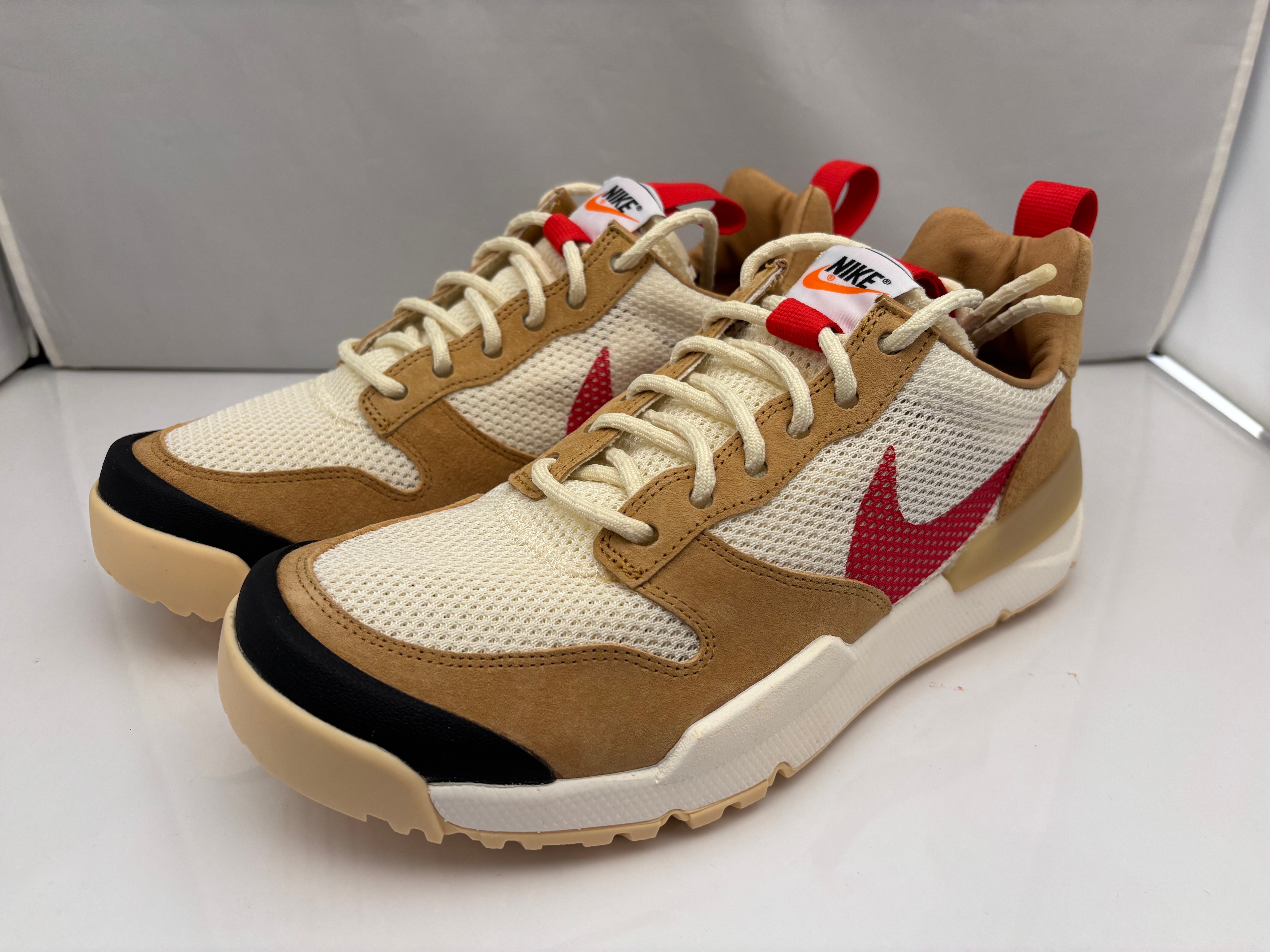 Tom Sachs × Nike Craft Mars Yard 3.0 "Natural/Sport Red"