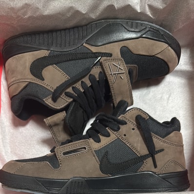Travis Scott × Nike Jordan Jumpman Jack TR CJ1 T-Rexx "Black and Dark Mocha"