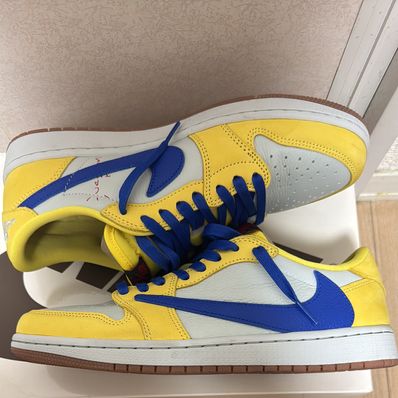 Travis Scott × Nike Women's Air Jordan 1 Retro Low OG "Canary"